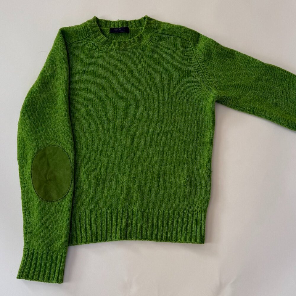 Prada Green Crewneck Sweater